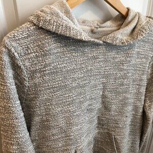 Lou & Grey Cozy Cotton Terry Hoodie Small Gray Hoodie Women's